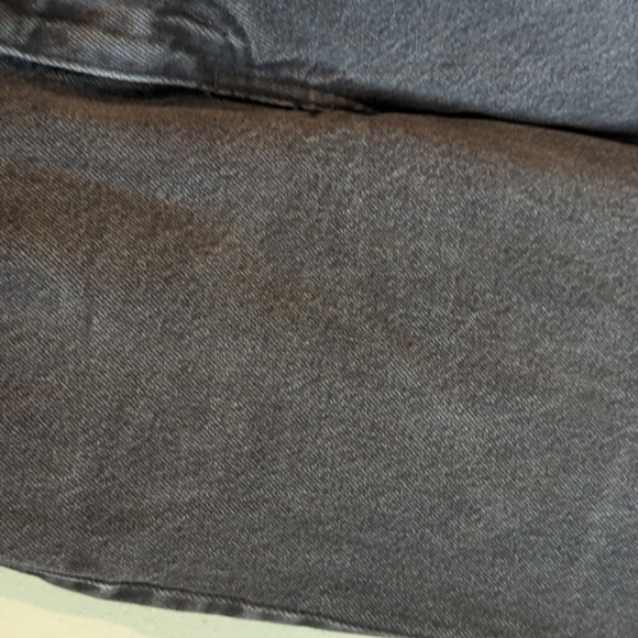 Y2K Vintage Outlaw Wanted Branded Washed Black Jeans Made In USA Women's Size 7 - Picture 4 of 13
